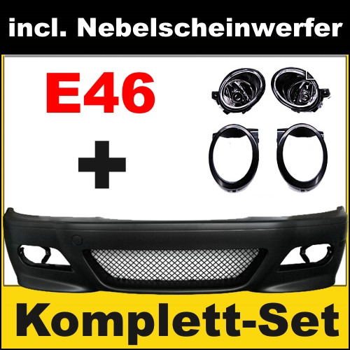 Stoßstange Frontschürze 3er BMW E46 M3 Look M Paket Coupe Cabrio